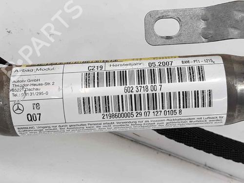 Right curtain airbag MERCEDES-BENZ CLS (C219) CLS 63 AMG (219.377) | BP5796796C12 