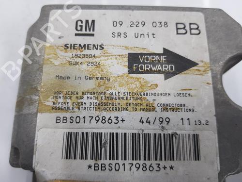 ECU airbags OPEL CORSA B (S93) 1.7 D (F08, F68, M68) | BP11091096M53 