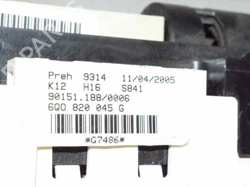 Climate control VW POLO (9N_, 9A_) 1.4 TDI | BP781826I5 
