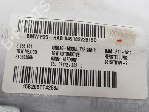 Left curtain airbag BMW X3 (F25) sDrive 18 d | BP16881378C11 