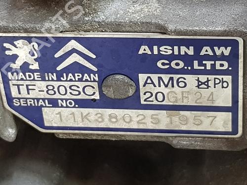 Gearbox CITROËN C5 III (RD_) 2.0 HDi 165 (RDRHHA, RDRHH8) | BP38234155M3 - Image 4