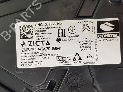 Instrument cluster SEAT IBIZA V (KJ1, KJG) 1.6 | BP13546621C47 