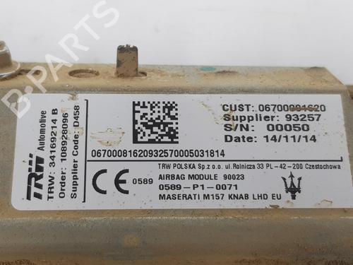 Airbag Kit MASERATI QUATTROPORTE VI 3.0 D | BP8303103C86 
