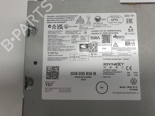 Electronic module VW TAIGO (CS1)  | BP26401901M83 