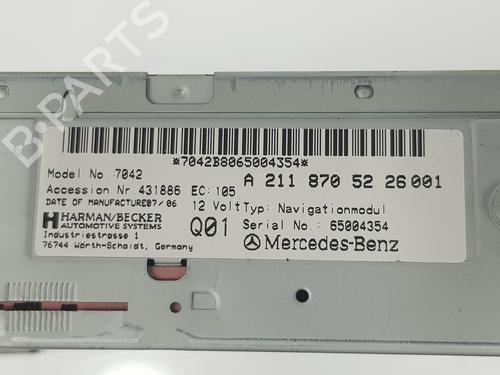 Electronic module MERCEDES-BENZ E-CLASS (W211) E 280 CDI (211.020) | BP10662755M83 