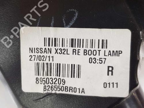 Right tailgate light NISSAN QASHQAI / QASHQAI +2 I (J10, NJ10, JJ10E) 2.0 dCi | BP11752575C80 