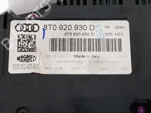 Instrument cluster AUDI A5 Sportback (8TA) 2.0 TDI | BP6101285C47 