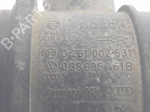 Mass air flow sensor SEAT IBIZA IV (6J5, 6P1) 1.9 TDI | BP9845555M95 