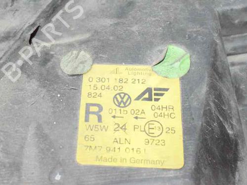 Right headlight SEAT ALHAMBRA (7V8, 7V9) 1.9 TDI | BP794562C29 