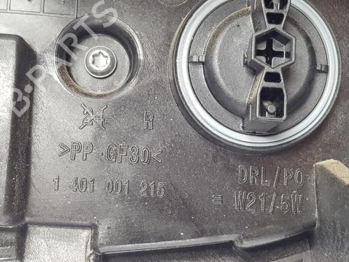 Højre forlygte CITROËN JUMPY III Van (V_)  | BP31139807C29 