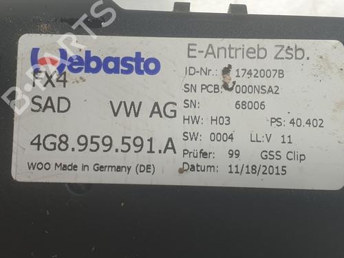 Sunroof engine AUDI A6 C7 (4G2, 4GC) 2.0 TDI | BP31854377M60