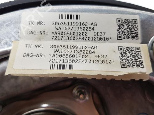 Driver airbag MERCEDES-BENZ SPRINTER 3,5-t Van (B906) 314 CDI (906.631, 906.633, 906.635, 906.637) | BP21763190C9 
