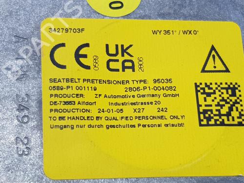 Airbag Kit SKODA KAMIQ (NW4)  | BP31721313C86 