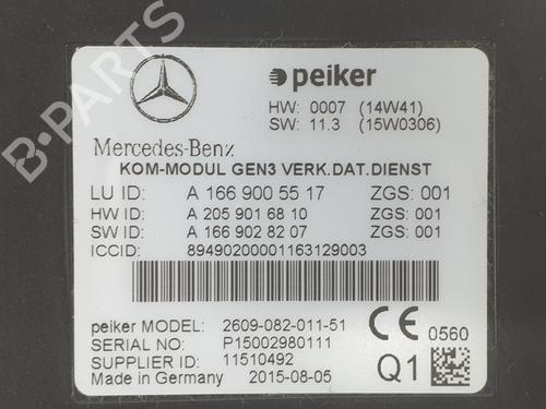 Electronic module MERCEDES-BENZ C-CLASS (W205) C 220 BlueTEC / d (205.002, 205.004) | BP10036540M83 