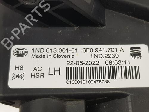 Left front fog light SEAT IBIZA V (KJ1, KJG) 1.0 TGI | BP13257502C30 