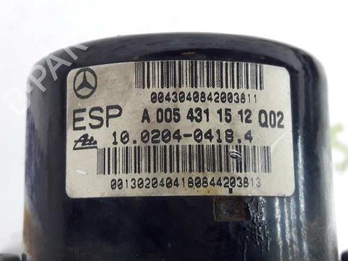 ABS pump MERCEDES-BENZ C-CLASS (W203) C 220 CDI (203.008) | BP3152177M43 