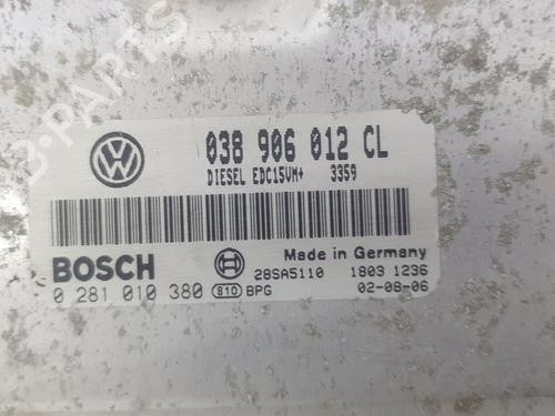 Engine control unit (ECU) SKODA OCTAVIA I (1U2) 1.9 TDI | BP9520799M57 