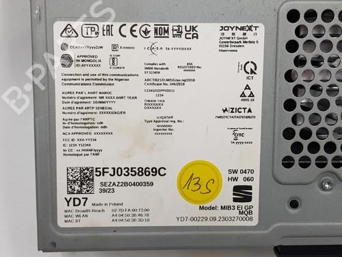 Display monitor SEAT ARONA (KJ7, KJP) 1.0 TSI | BP31150844C48