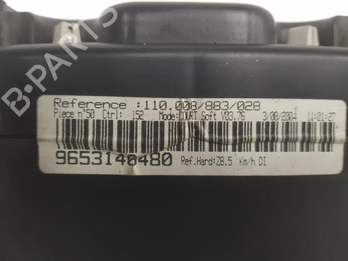 Instrument cluster PEUGEOT 607 (9D, 9U) 2.2 HDi | BP11354225C47 