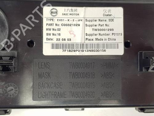 Instrument cluster MAXUS eDELIVER 3 Van | BP38797024C47 - Image 3