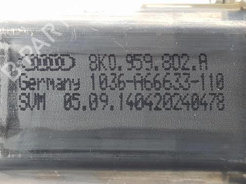 Left rear window motor AUDI A5 Sportback (8TA) 2.0 TDI | BP8221122E23 