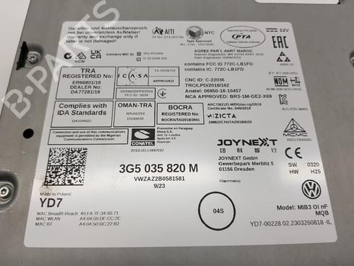 Electronic module VW T-ROC (A11, D11) 1.5 TSI | BP28355668M83 