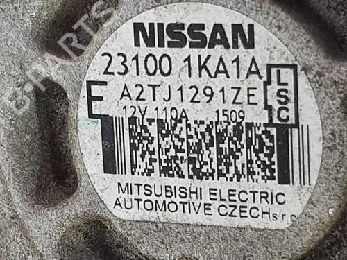 Alternator NISSAN JUKE (F15) 1.6 | BP7197195M7 