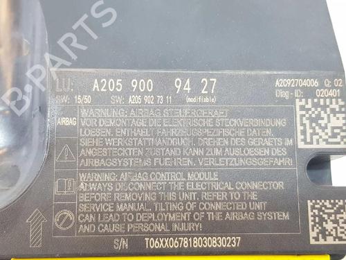 Airbag Kit MERCEDES-BENZ C-CLASS (W205) C 220 BlueTEC / d (205.002, 205.004) | BP5660925C86 