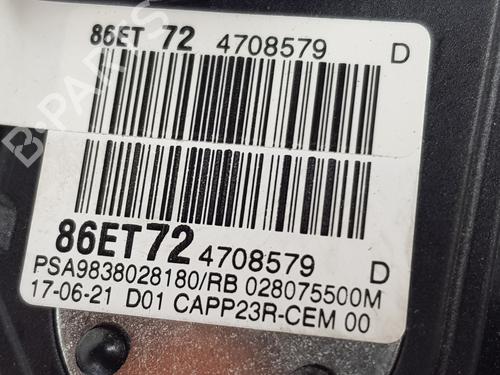 Pedal PEUGEOT EXPERT Van (V_) 1.5 BlueHDi 100 | BP34253881I4  - Image 5