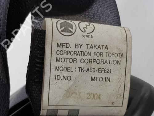 Rear right seatbelt TOYOTA LAND CRUISER PRADO (_J12_) 3.0 D-4D (KDJ120, KDJ125) | BP17806600I28 