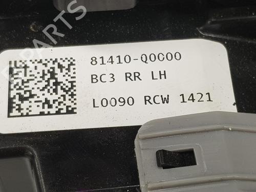 Rear left lock HYUNDAI i20 II (GB, IB) 1.2 | BP15498858C100 