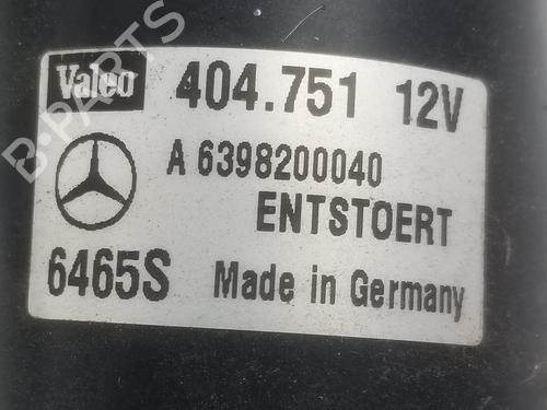 Front wiper motor MERCEDES-BENZ VITO / MIXTO Van (W639) 115 CDI (639.601, 639.603, 639.605) | BP8274108M29 