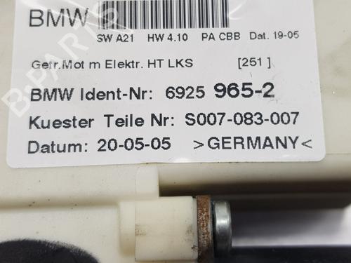 Left rear window motor BMW X3 (E83) 2.0 d | BP16447661E23 