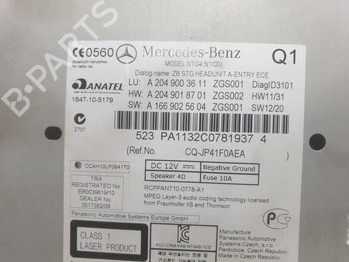 Electronic module MERCEDES-BENZ GLK-CLASS (X204) 220 CDI 4-matic (204.984) | BP39532875M83 - Image 7