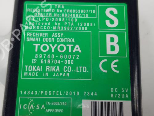 Electronic module TOYOTA LAND CRUISER PRADO (_J15_) 3.0 D-4D (KDJ155_, KDJ150_, KDJ150R, KDJ155R) | BP21002498M83 