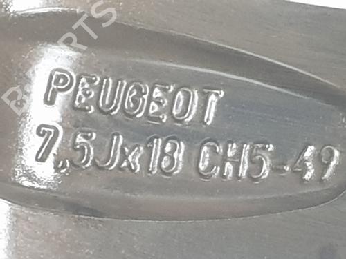 Rim PEUGEOT 3008 II SUV (MC_, MR_, MJ_, M4_) 1.5 BlueHDi 130 | BP29611078C45 