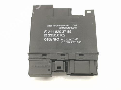 Used Electronic module MERCEDES-BENZ E-CLASS (W211) E 500 (211.070) (306 hp) 16061228