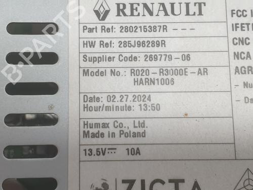 Radio RENAULT TRAFIC III Bus (JG_) 2.0 dCi 110 (JGMW) | BP34699247E6 - Image 2