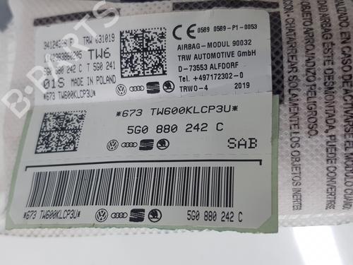 Electronic module VW GOLF VII (5G1, BQ1, BE1, BE2) 1.5 TSI | BP29306244M83 