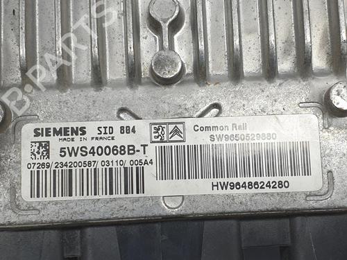 Engine control unit (ECU) CITROËN C3 I (FC_, FN_) 1.4 HDi | BP9676609M57 