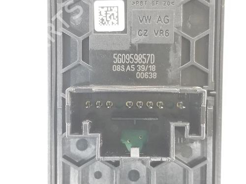 Right front window switch VW GOLF VII (5G1, BQ1, BE1, BE2) 2.0 TDI | BP11529718I26 