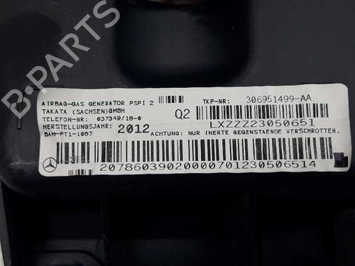 Passenger airbag MERCEDES-BENZ C-CLASS (W204) C 220 CDI (204.008) | BP1932629C10 
