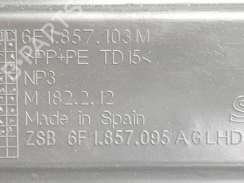 Glove box SEAT IBIZA V (KJ1, KJG) 1.0 TSI | BP31264748C95