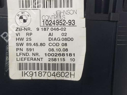 Instrument cluster BMW 1 (E87) 118 d | BP9716221C47 