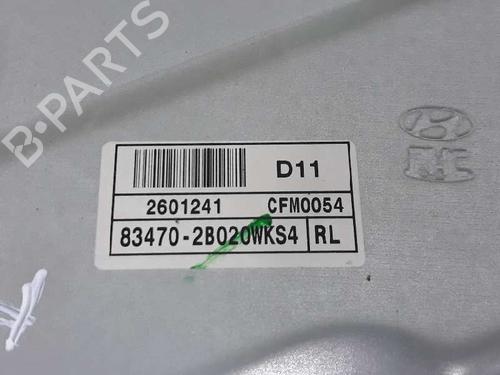Rear left window mechanism HYUNDAI SANTA FÉ II (CM) 2.2 CRDi GLS | BP2581536C24 