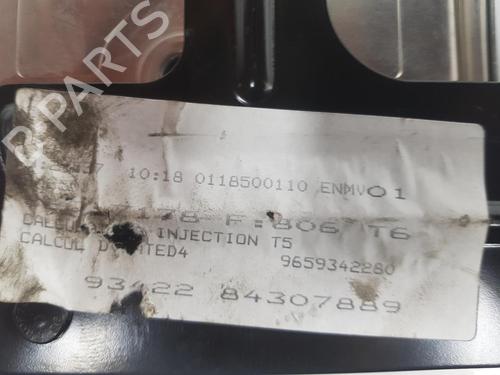 Engine control unit (ECU) PEUGEOT 307 (3A/C) 1.6 HDi | BP12142490M57 