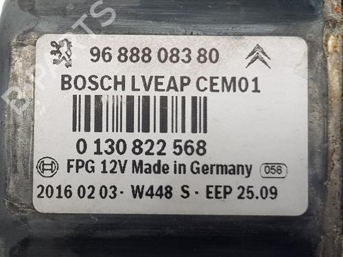 Right rear window motor PEUGEOT 508 SW I (8E_) 2.0 BlueHDi 180 | BP29573584E22 