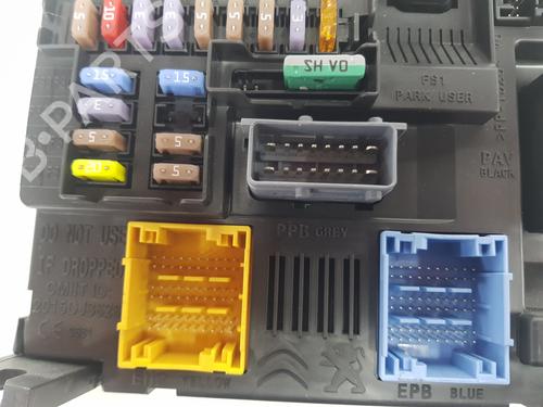 Fuse box PEUGEOT 3008 II SUV (MC_, MR_, MJ_, M4_) 1.6 BlueHDi 120 | BP29716880E1 