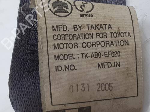 Rear left seatbelt TOYOTA LAND CRUISER PRADO (_J12_) 3.0 D-4D (KDJ120, KDJ125) | BP15080217I29 