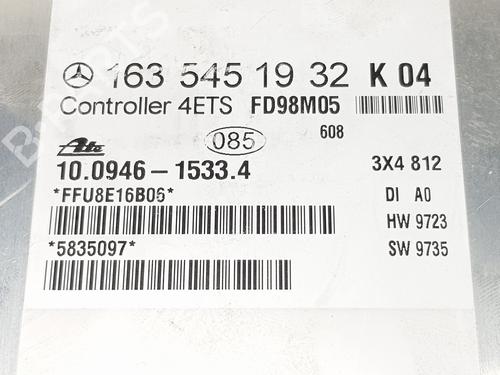 Control unit MERCEDES-BENZ M-CLASS (W163) ML 320 (163.154) | BP17760074M11 